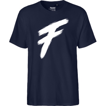Freasy Freasy - F T-Shirt Fairtrade T-Shirt - navy