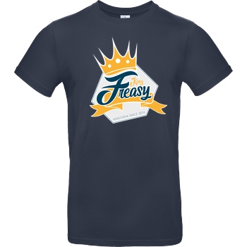 Freasy Freasy - King T-Shirt B&C EXACT 190 - Navy