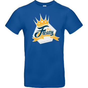 Freasy Freasy - King T-Shirt B&C EXACT 190 - Royal Blue