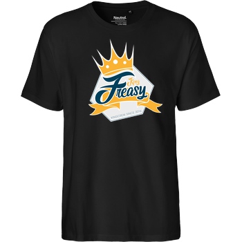 Freasy Freasy - King T-Shirt Fairtrade T-Shirt - black