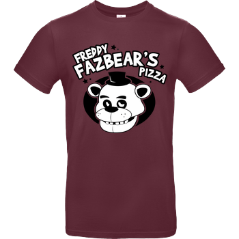 Freddy Fazbear's Pizza B&C EXACT 190 - Burgundy