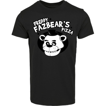IamHaRa Freddy Fazbear's Pizza T-Shirt House Brand T-Shirt - Black
