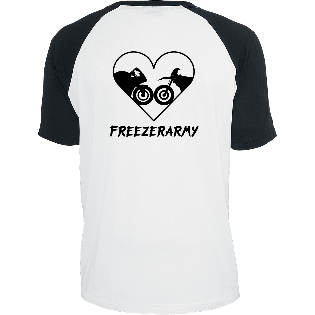 FreezerArmy FreezerArmy - Simson T-Shirt Raglan Tee white