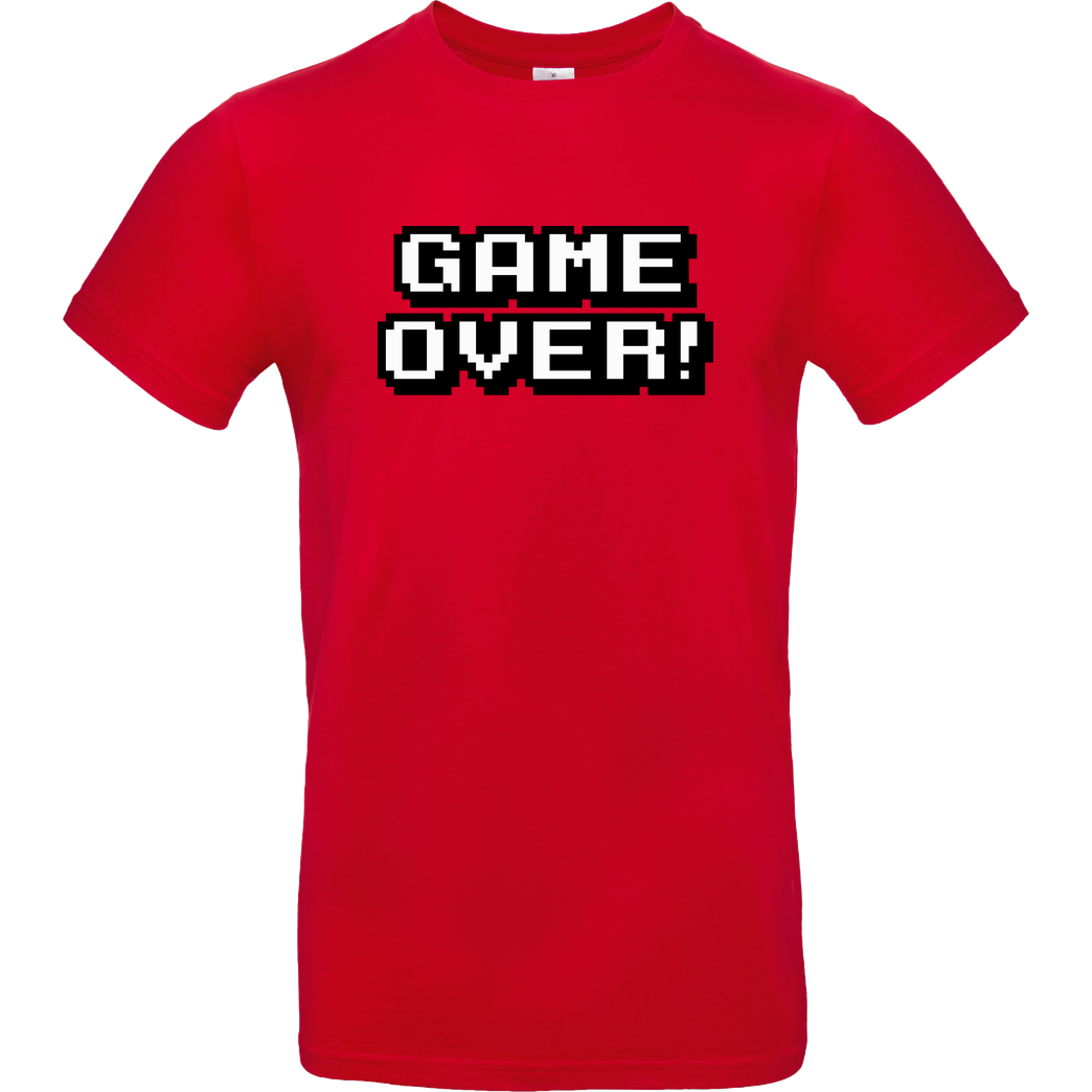 bjin94 Game Over T-Shirt B&C EXACT 190 - Red