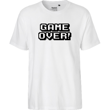 Game Over Fairtrade T-Shirt - white