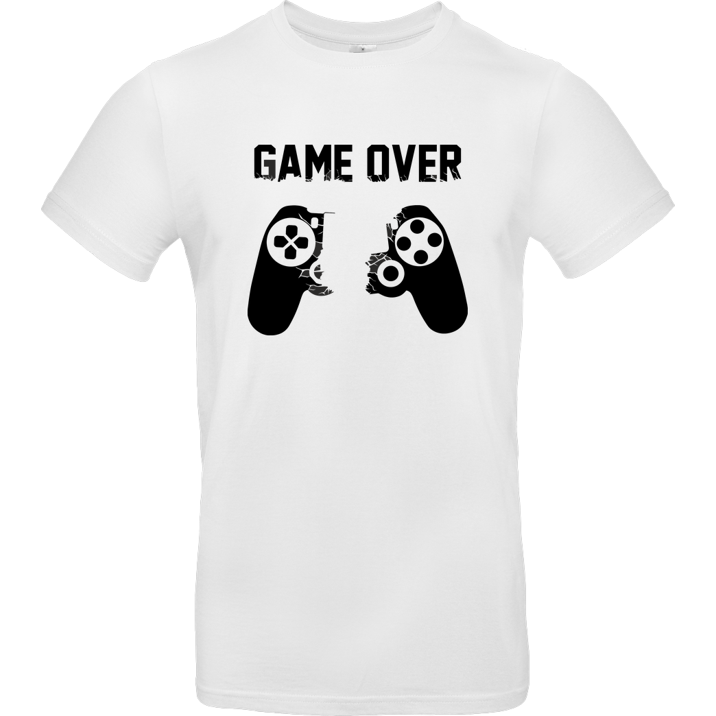 bjin94 Game Over v1 T-Shirt B&C EXACT 190 -  White