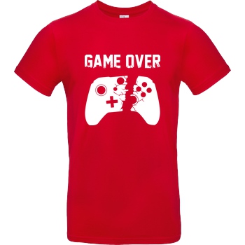 bjin94 Game Over v2 T-Shirt B&C EXACT 190 - Red