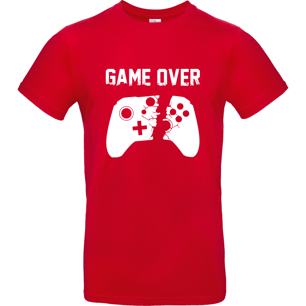 bjin94 Game Over v2 T-Shirt B&C EXACT 190 - Red