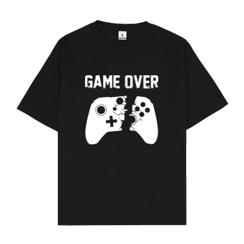 Game Over v2 Oversize T-Shirt - Black