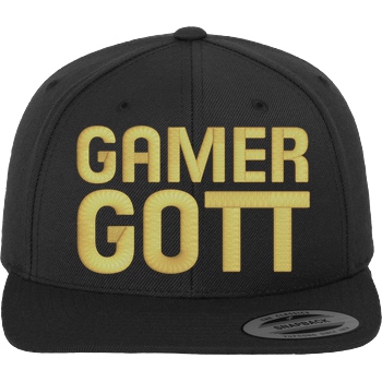 Gamer Gott Cap golden