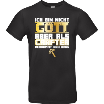 bjin94 Gamer Gott - MC Edition T-Shirt B&C EXACT 190 - Black