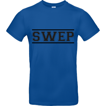 Gamerklinik - SWEP College schwarz B&C EXACT 190 - Royal Blue