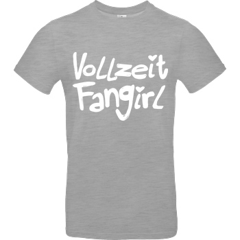 Gamerklinik Gamerklinik - Vollzeit Fangirl T-Shirt B&C EXACT 190 - heather grey