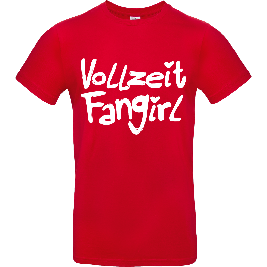Gamerklinik Gamerklinik - Vollzeit Fangirl T-Shirt B&C EXACT 190 - Red