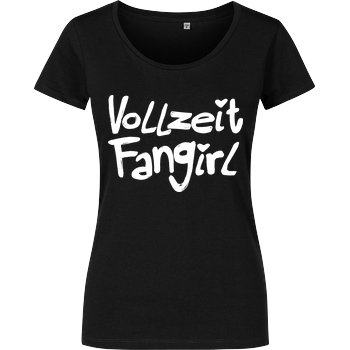 Gamerklinik Gamerklinik - Vollzeit Fangirl T-Shirt Girlshirt schwarz