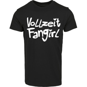 Gamerklinik Gamerklinik - Vollzeit Fangirl T-Shirt House Brand T-Shirt - Black
