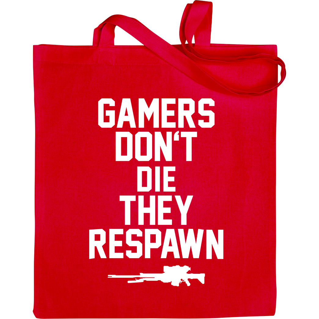 bjin94 Gamers don't die Beutel Bag Red