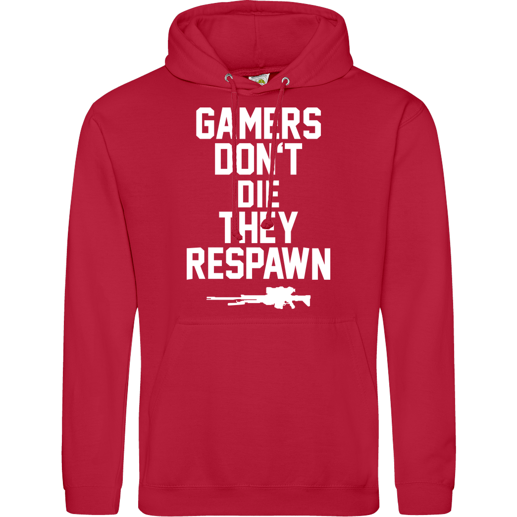 bjin94 Gamers don't die Sweatshirt JH Hoodie - red