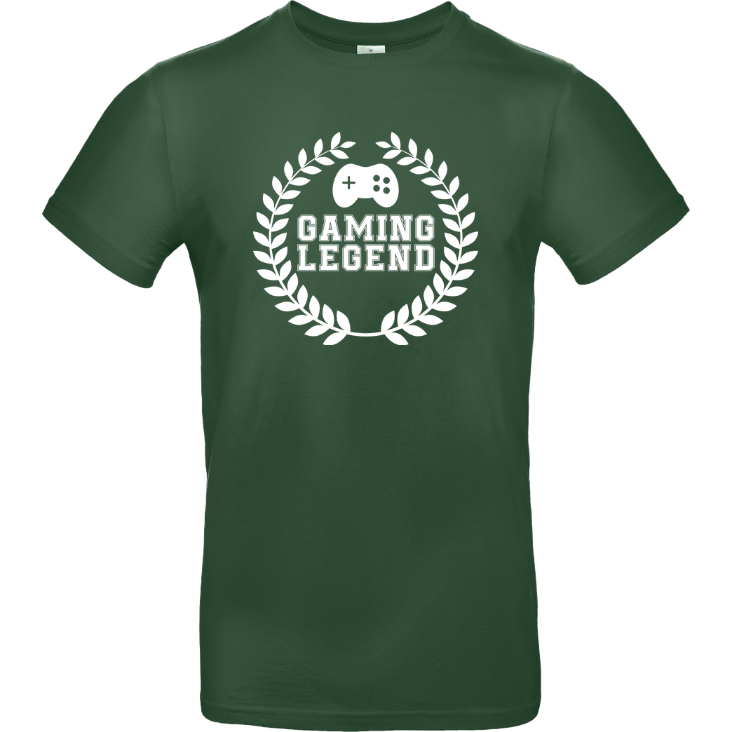 bjin94 Gaming Legend T-Shirt B&C EXACT 190 -  Bottle Green