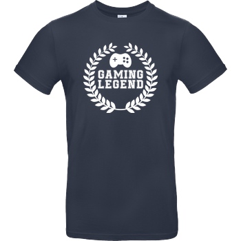 bjin94 Gaming Legend T-Shirt B&C EXACT 190 - Navy