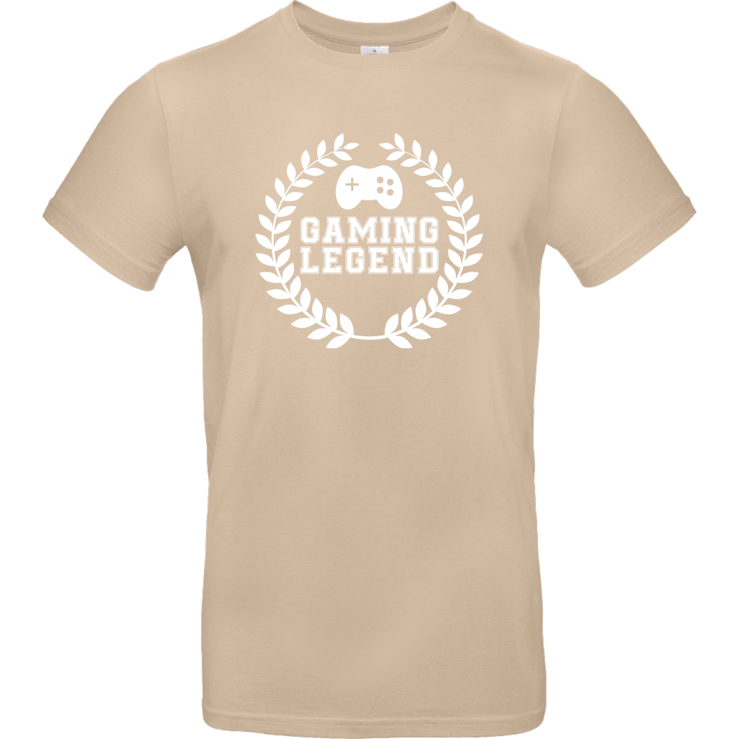 bjin94 Gaming Legend T-Shirt B&C EXACT 190 - Sand