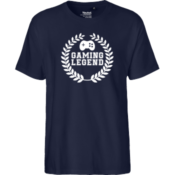 Gaming Legend Fairtrade T-Shirt - navy