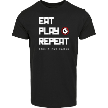 Geezy Geezy - Eat Play Repeat T-Shirt House Brand T-Shirt - Black