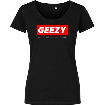 Geezy Geezy - Geezy T-Shirt Girlshirt schwarz
