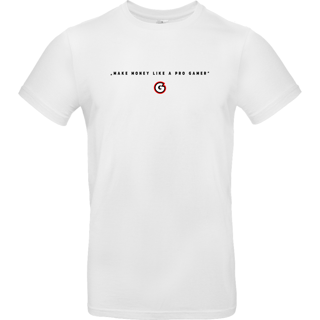 Geezy Geezy - Make Money T-Shirt B&C EXACT 190 -  White