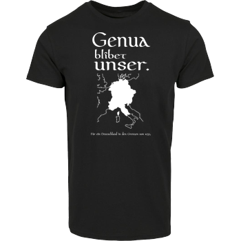 Genua House Brand T-Shirt - Black