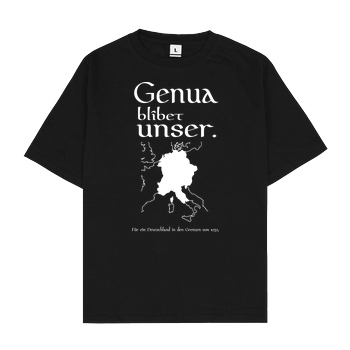 None Genua T-Shirt Oversize T-Shirt - Black