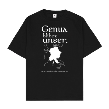 Genua Oversize T-Shirt - Black