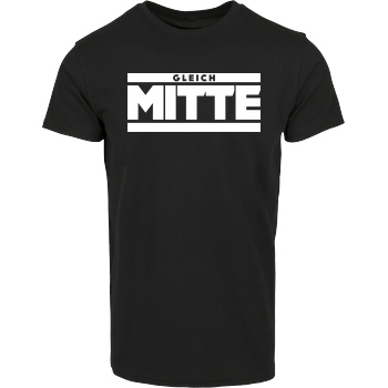 GleichMitte GleichMitte - Logo T-Shirt House Brand T-Shirt - Black