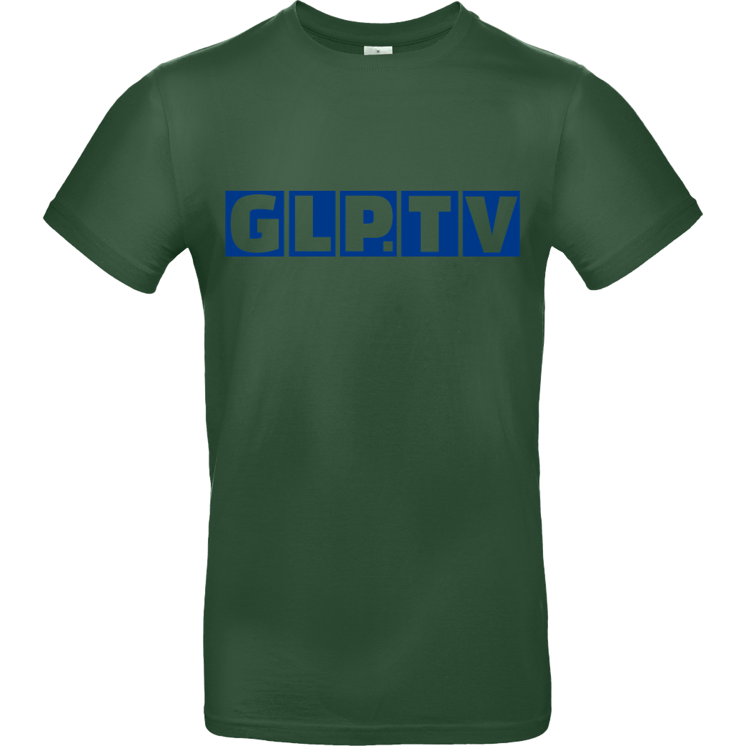 GermanLetsPlay GLP - GLP.TV royal T-Shirt B&C EXACT 190 -  Bottle Green