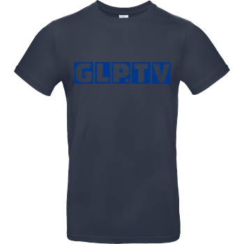 GermanLetsPlay GLP - GLP.TV royal T-Shirt B&C EXACT 190 - Navy