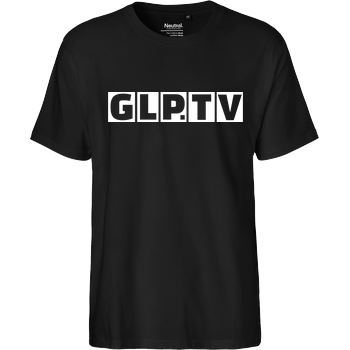 GLP - GLP.TV white Fairtrade T-Shirt - black