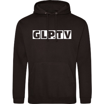 GermanLetsPlay GLP - GLP.TV white Sweatshirt JH Hoodie - Schwarz