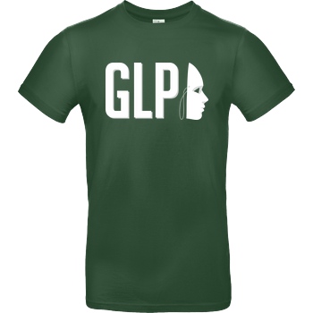 GermanLetsPlay GLP - Maske T-Shirt B&C EXACT 190 -  Bottle Green