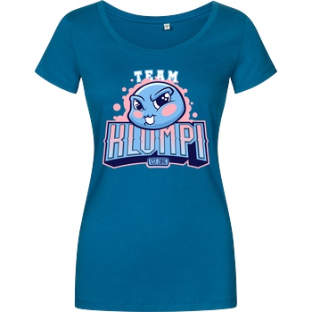 GermanLetsPlay GLP - Team Klumpi T-Shirt Girlshirt petrol