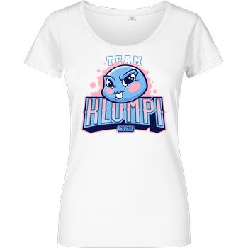 GermanLetsPlay GLP - Team Klumpi T-Shirt Girlshirt weiss