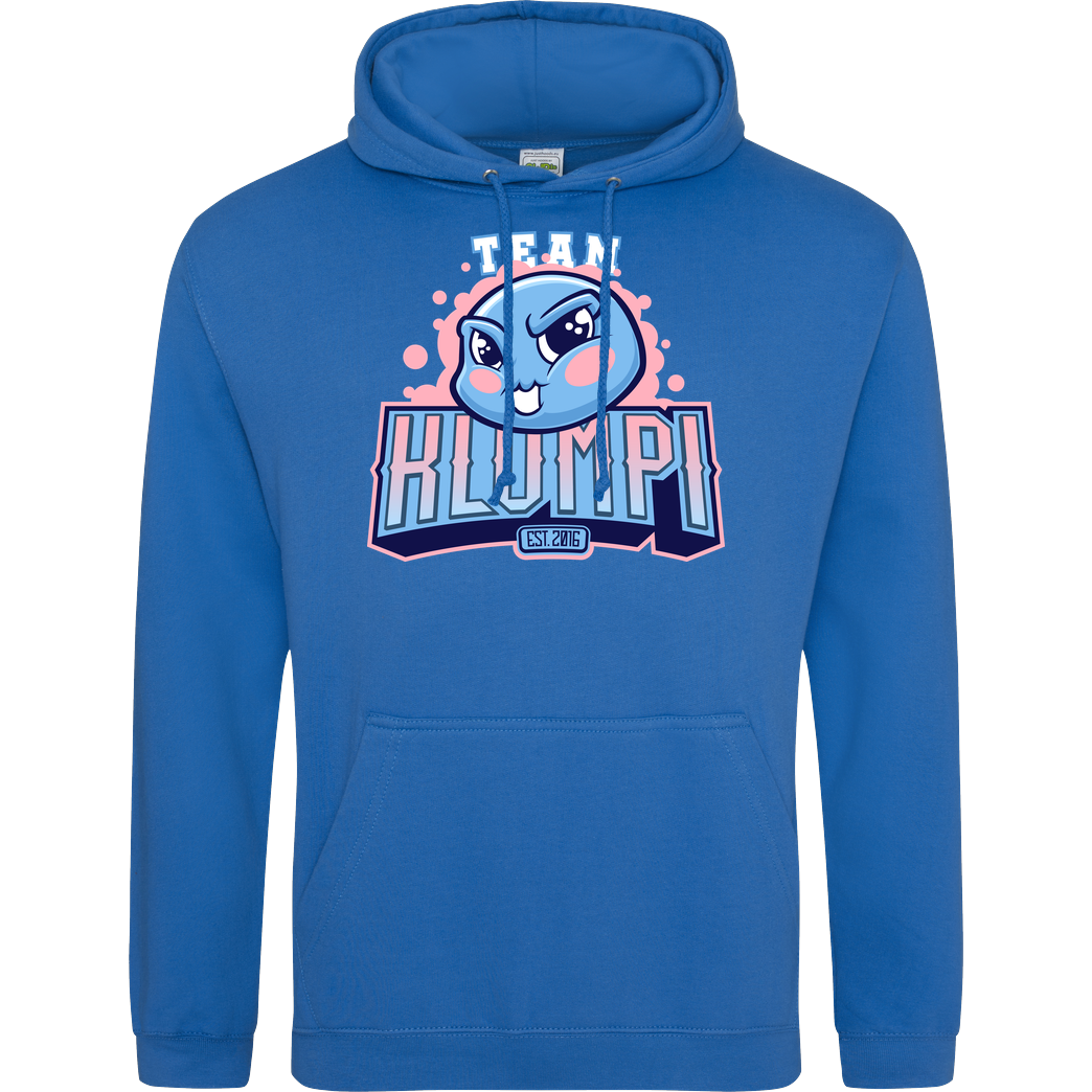 GermanLetsPlay GLP - Team Klumpi Sweatshirt JH Hoodie - Sapphire Blue