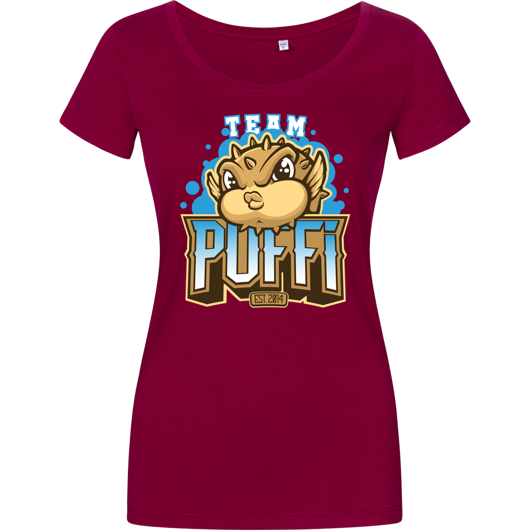 GermanLetsPlay GLP - Team Puffi T-Shirt Girlshirt berry