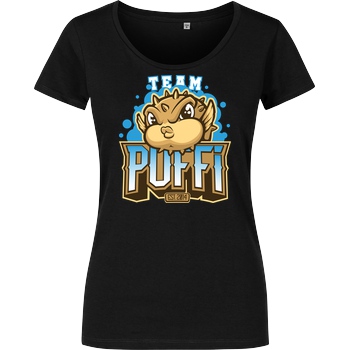 GermanLetsPlay GLP - Team Puffi T-Shirt Girlshirt schwarz