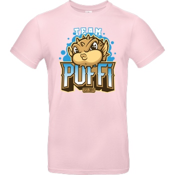 GermanLetsPlay GLP - Team Puffi T-Shirt B&C EXACT 190 - Light Pink