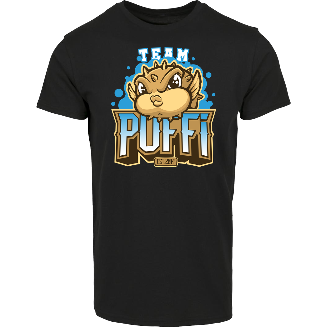 GermanLetsPlay GLP - Team Puffi T-Shirt House Brand T-Shirt - Black