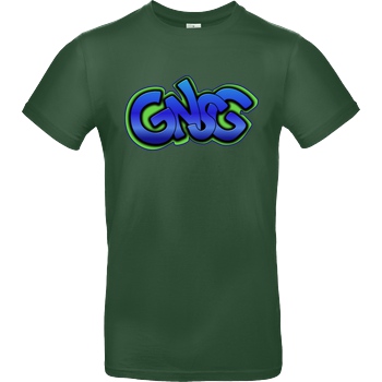 GNSG GNSG - Blue Logo T-Shirt B&C EXACT 190 -  Bottle Green