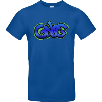 GNSG GNSG - Blue Logo T-Shirt B&C EXACT 190 - Royal Blue