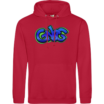 GNSG - Blue Logo JH Hoodie - red