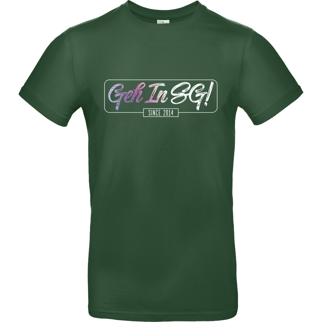 GNSG GNSG - GehInSG T-Shirt B&C EXACT 190 -  Bottle Green