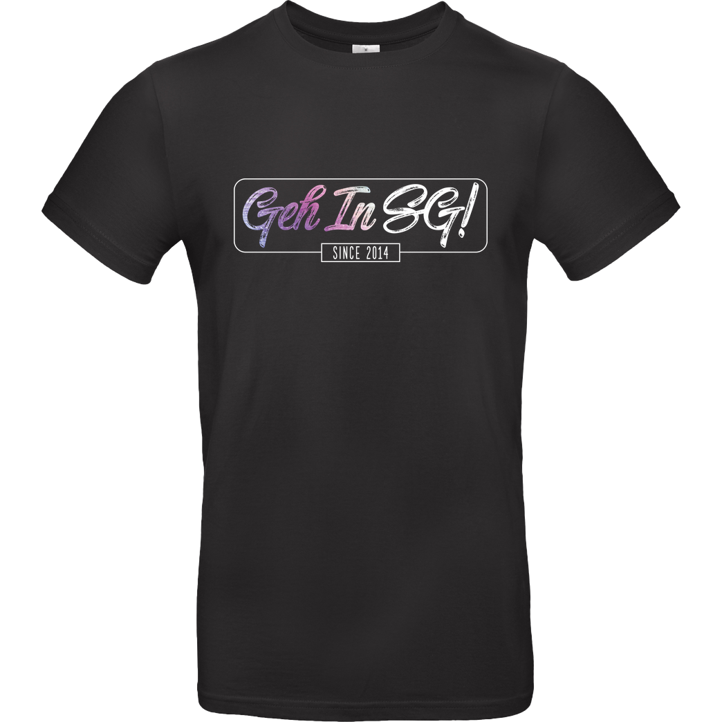 GNSG GNSG - GehInSG T-Shirt B&C EXACT 190 - Black